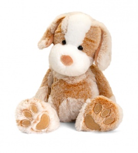 Keel Toys Love to Hug Pets 25cm Brown Dog Plush Soft Toy